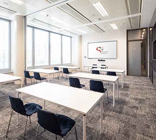 LoVi Business Center - Aule formazione Milano - desk model
